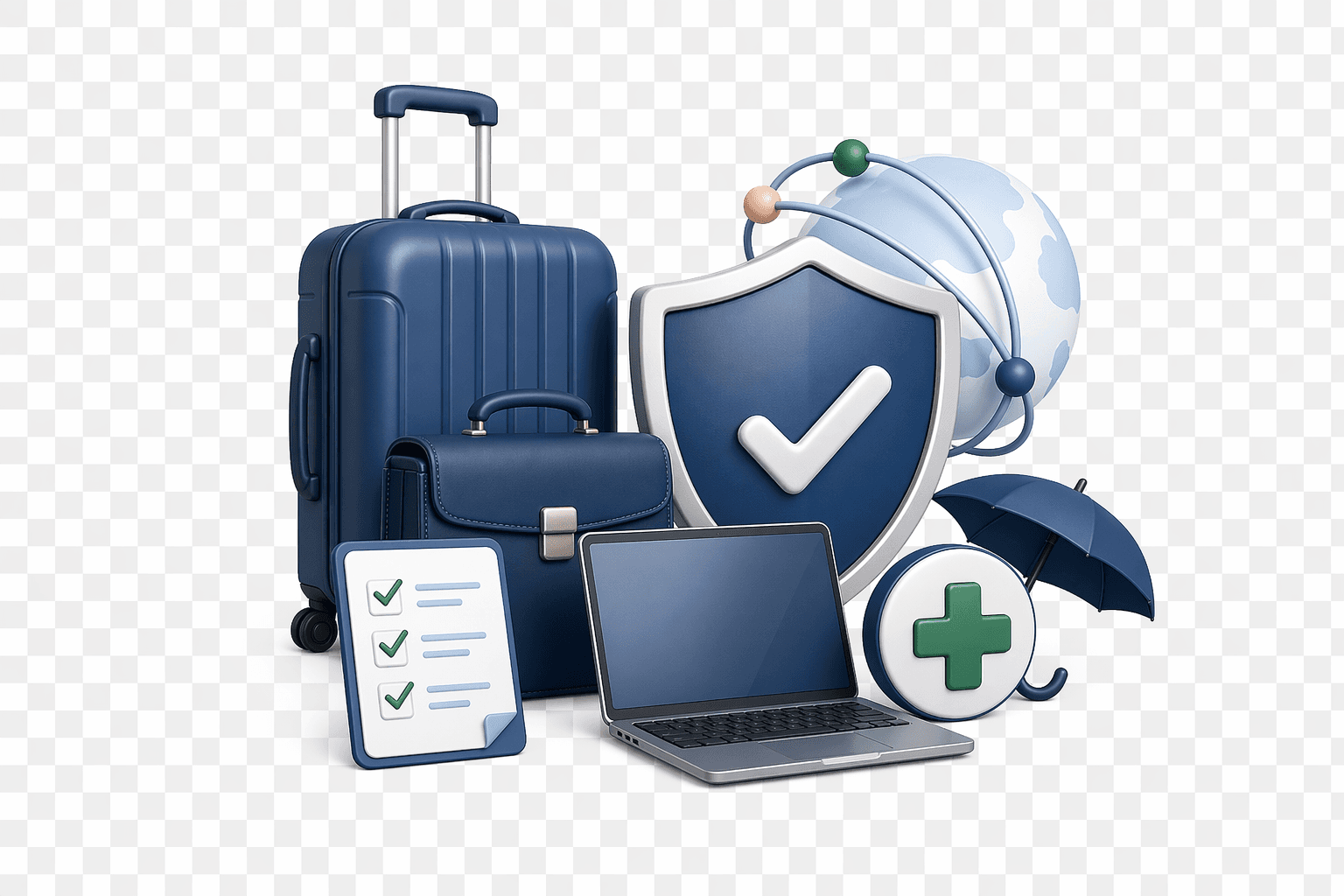Garanties d'assurance voyage pour professionnels